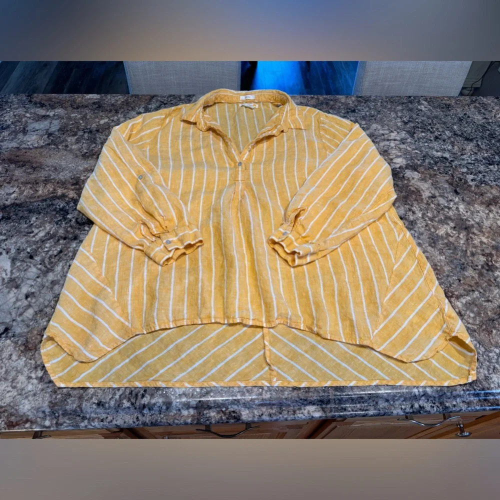 Women’s C&C Californiana linen shirt - Picture 1 of 3